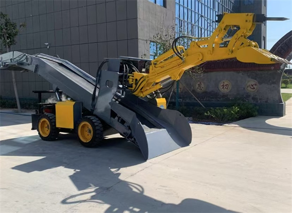轮式皮带挖掘装载机